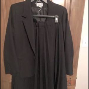 Women’s matching suit skirts and blazers